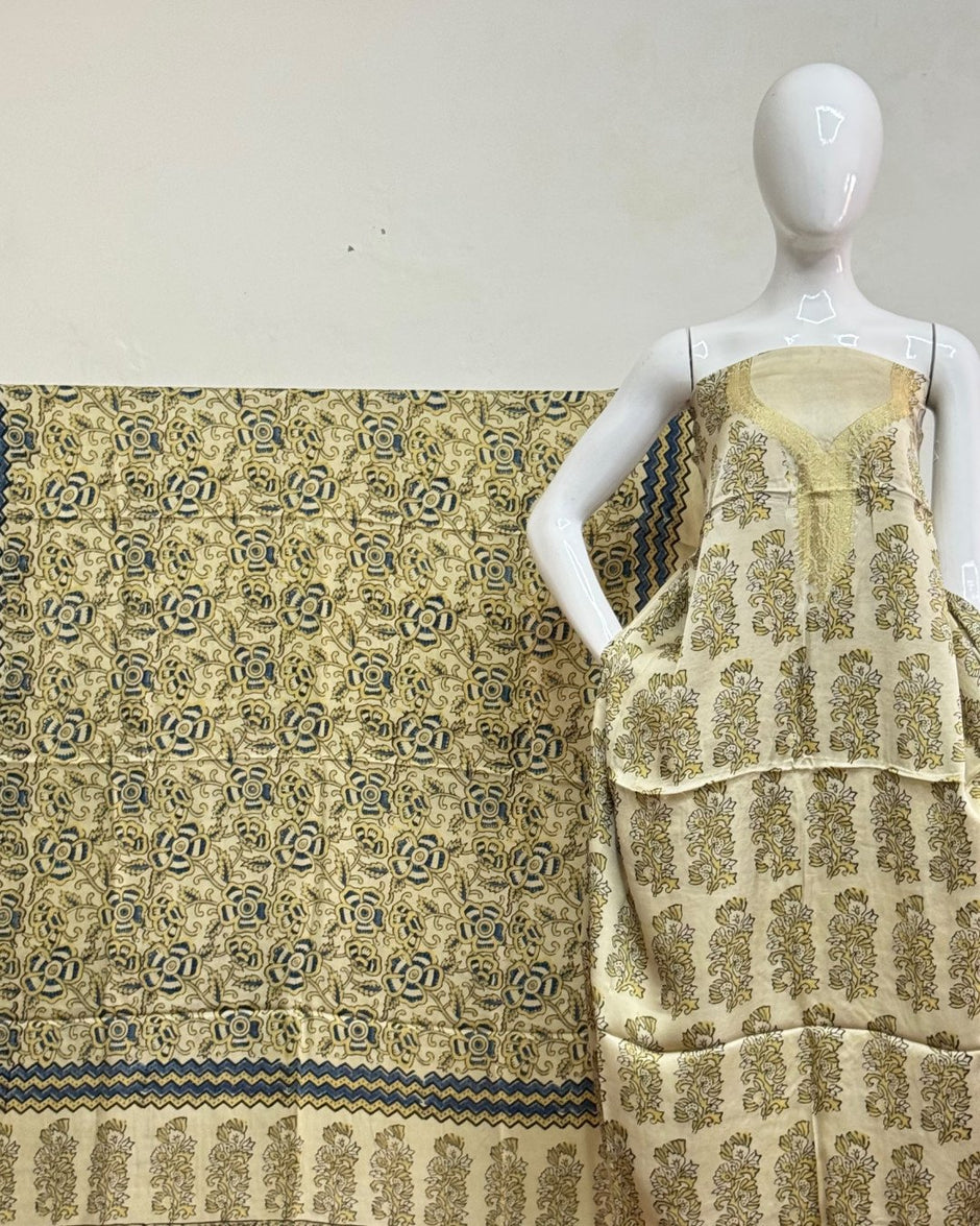TAS Auto Crop Upper - Premium Modal Silk Nakshi Zari Top & Dupatta 2-Piece Set 15