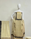 TAS Auto Crop Upper - Havi Pure Modal Silk Ajrakh Hand Block Print Natural Dye Suit 100