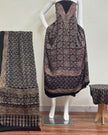 TAS Auto Crop Lower - Havi Pure Modal Silk Ajrakh Hand Block Print Natural Dye Suit 103