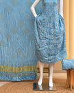 TAS Auto Crop Lower - Premium Modal Silk Bandhani Fancy 3-Piece Suit 116