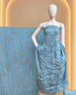 TAS Auto Crop Upper - Premium Modal Silk Bandhani Fancy 3-Piece Suit 116