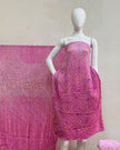 TAS Auto Crop Upper - Premium Modal Silk Shaded Bandhani Fancy 3-Piece Suit 128
