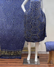 TAS Auto Crop Lower - Premium Modal Silk Shaded Bandhani Fancy 3-Piece Suit 129