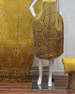 TAS Auto Crop Lower - Premium Modal Silk Shaded Bandhani Fancy 3-Piece Suit 130