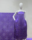 TAS Auto Crop Upper - Premium Modal Silk Shaded Bandhani Fancy 3-Piece Suit 135