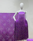 TAS Auto Crop Upper - Premium Modal Silk Shaded Bandhani Fancy 3-Piece Suit 136