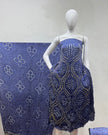 TAS Auto Crop Upper - Premium Modal Silk Shaded Bandhani Fancy 3-Piece Suit 143