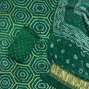 Bandhani Suit – Modal Silk Barik Bandhej Fancy Design 16