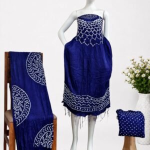 Bandhani Suit – Modal Silk Barik Bandhej Fancy Design 15