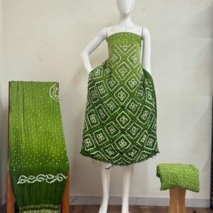 Bandhani Suit – Modal Silk Barik Bandhej Fancy Design 05