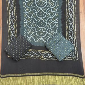 Bandhani Suit – Modal Silk Barik Bandhej 04