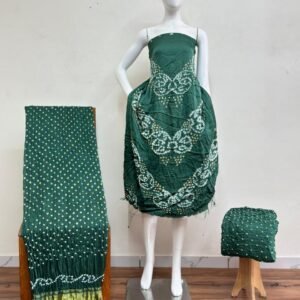 Bandhani Suit – Modal Silk Fancy Barik Bandhej 09