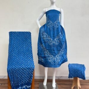 Bandhani Suit – Modal Silk Fancy Barik Bandhej 12
