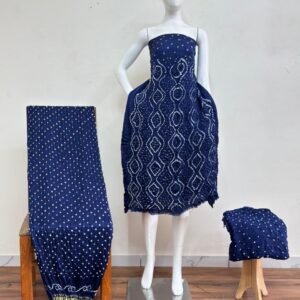 Bandhani Suit – Modal Silk Fancy Barik Bandhej 35