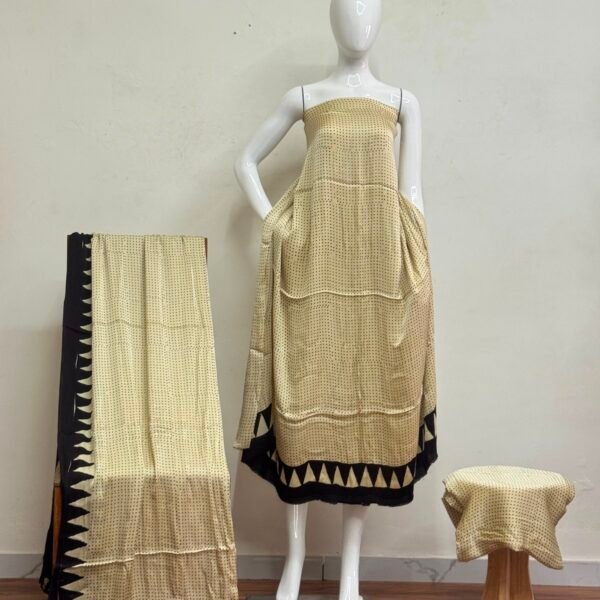 Havi Pure Modal Silk Ajrakh Nechral Dye Suit 09