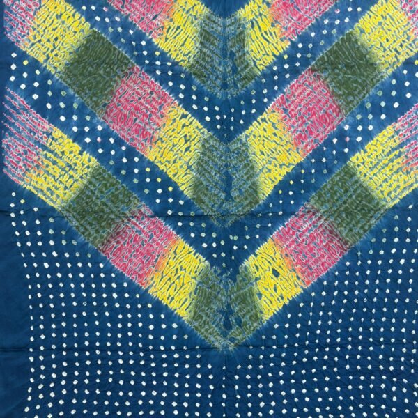 Premium Modal Silk Multi Color Shibori Kaftan Top 03