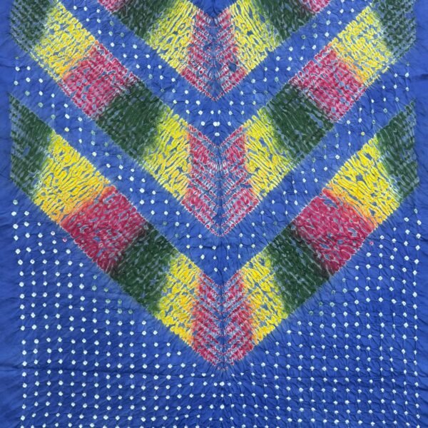 Premium Modal Silk Multi Color Shibori Kaftan Top 05