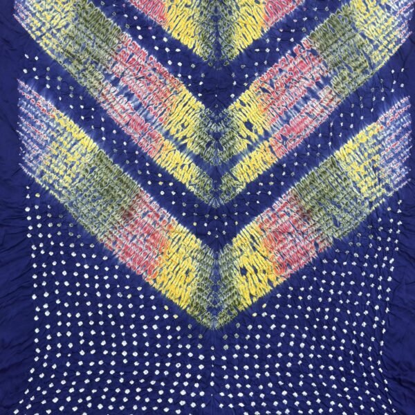Premium Modal Silk Multi Color Shibori Kaftan Top 08