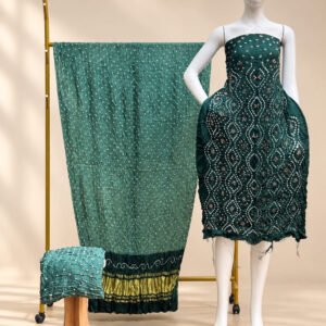 Premium Fancy Design Modal Silk 3-Piece Suit with Tissue Pallu