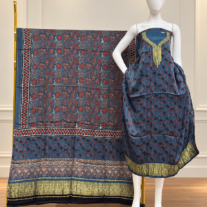 Premium Modal Silk Nakshi Zari 2-Piece Set