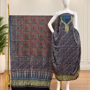 Premium Modal Silk Nakshi Zari 2-Piece Set