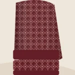 Maroon Ajrakh Suit — Demo