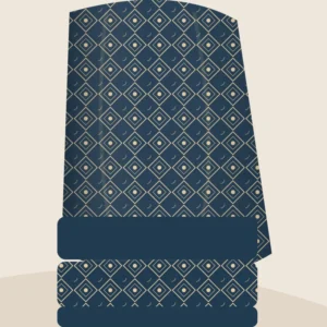 Indigo Ajrakh Suit — Demo