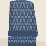 Indigo Shibori Suit — Demo
